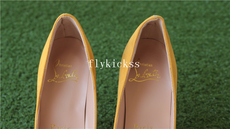 Christian Louboutin High Heels Yellow